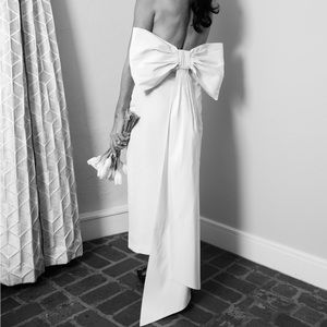 White cocktail/wedding dress